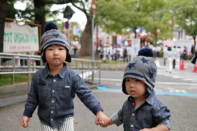 大きな音を怖がる次男君