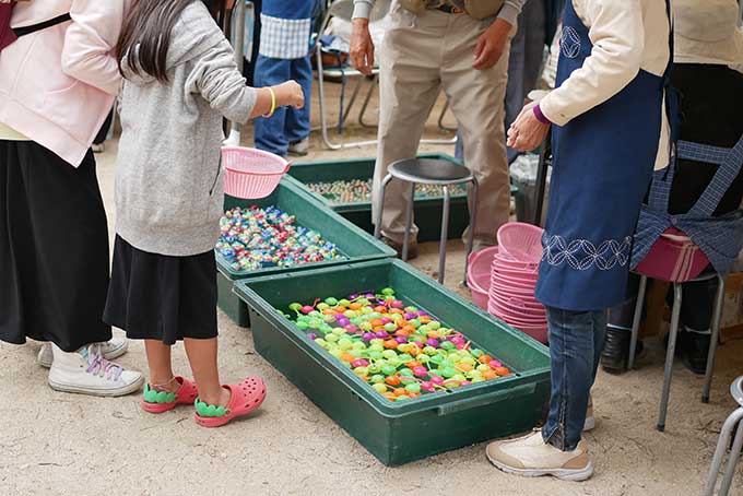 スーパーボールすくい