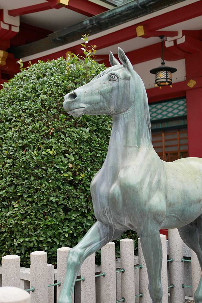 えべっさんの馬