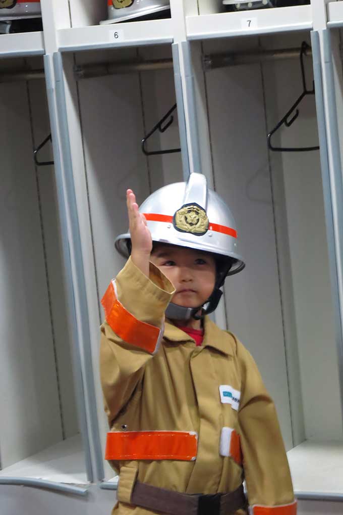 余裕のポーズ!!