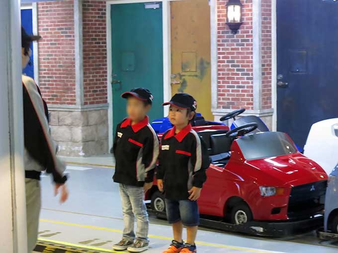 ガソリンスタンドのアクティビティ