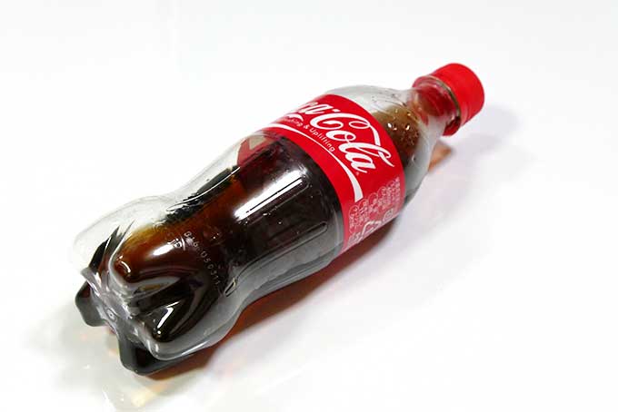 自分で詰めたコーラ