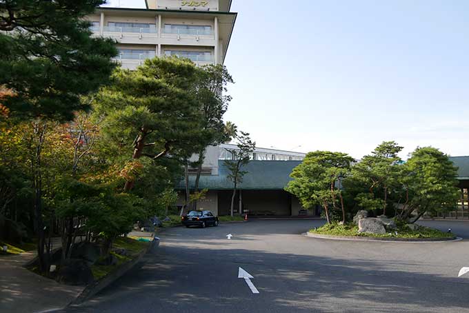 長島リゾート・ホテルナガシマに到着