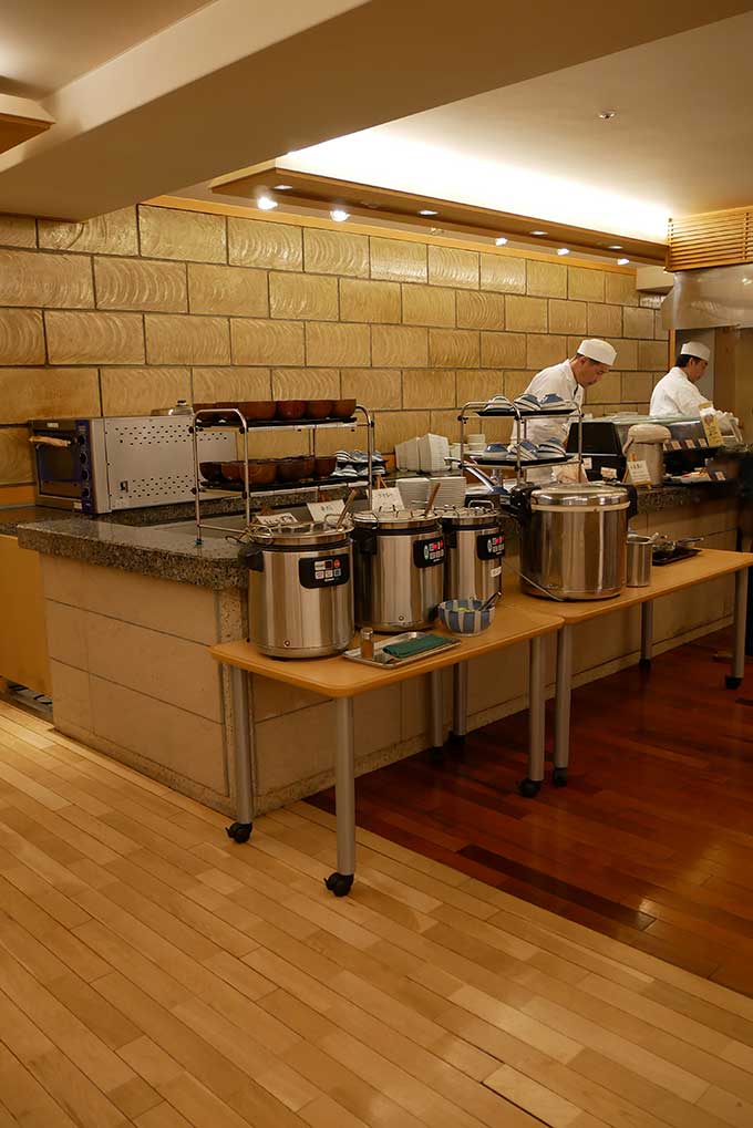 作りたてのお料理