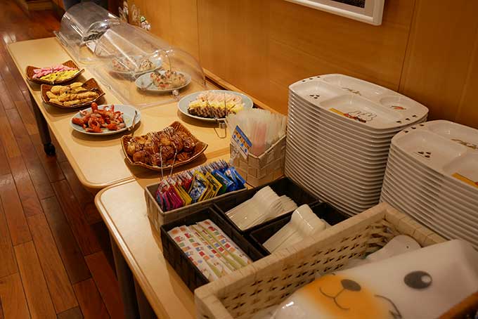 子供用のお料理コーナー