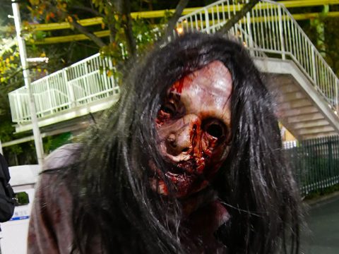 ながしまスパーランドにゾンビ出現!夜の遊園地は最高!!