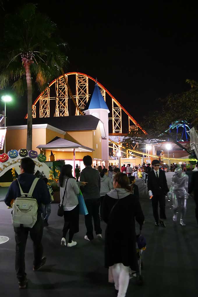 ながしまスパーランドのハロウィンは仮装している人が沢山!