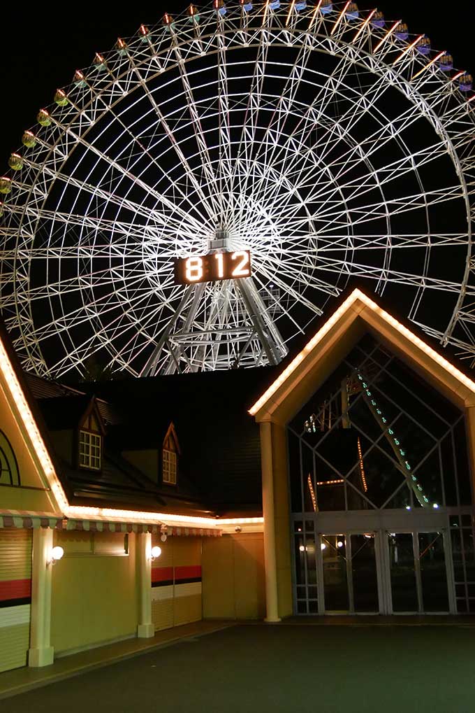 家族揃って観覧車へ