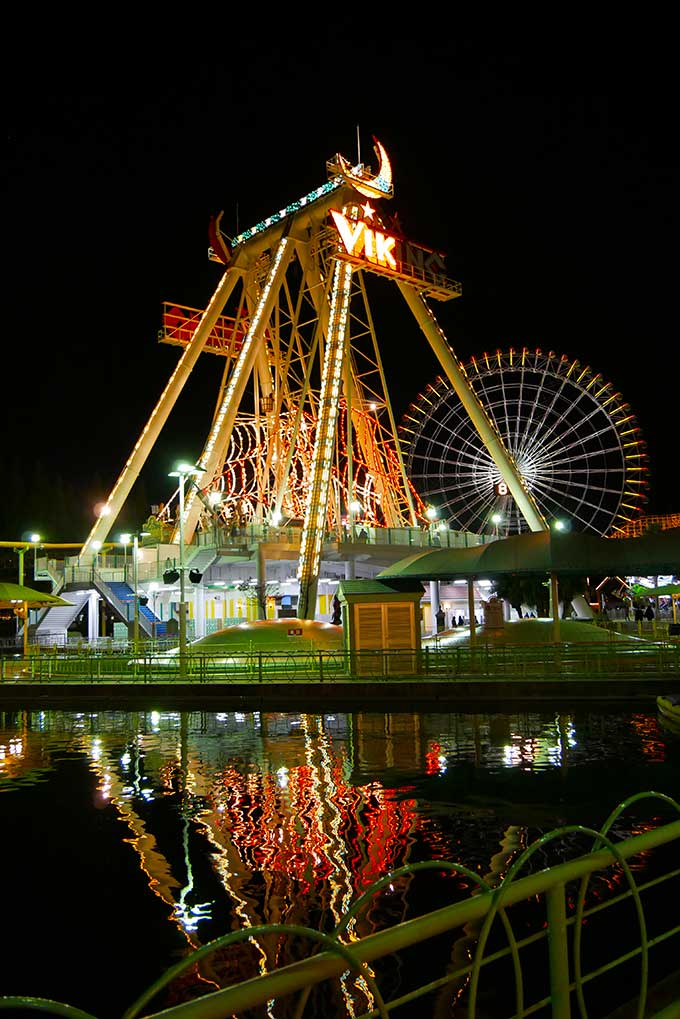 ライトアップが綺麗!!