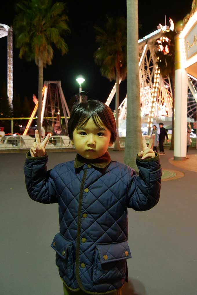 ながしまスパーランドのハロウィンナイトを楽しみました