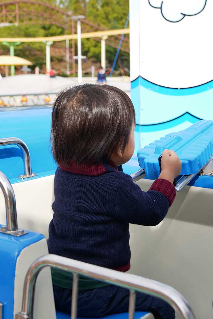 ウォーターショット・上手になった次男君の水鉄砲