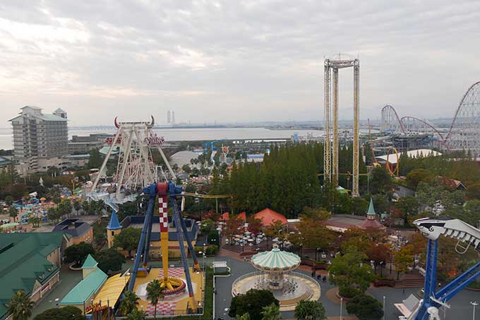 観覧車の中から