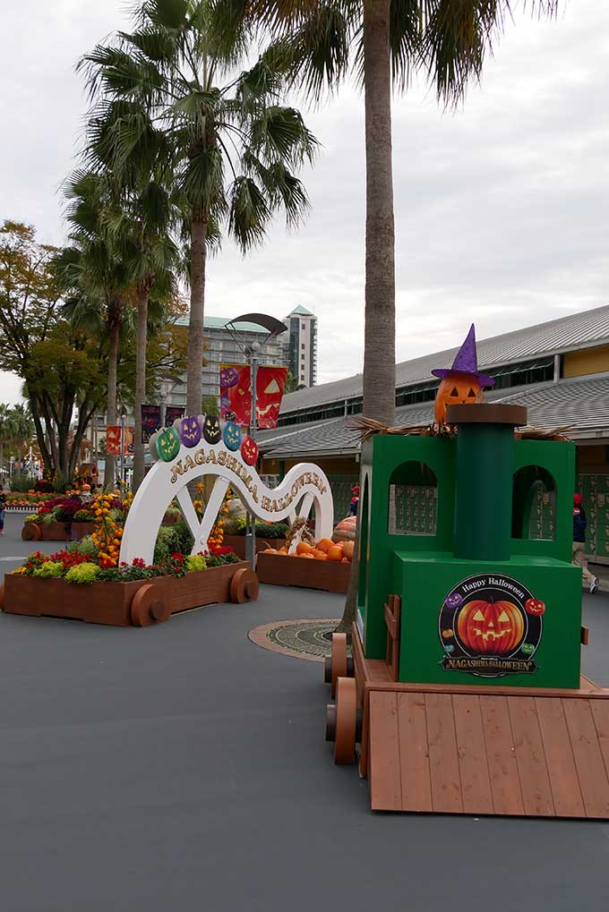 園内はハロウィン仕様