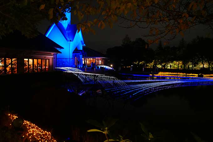 幻想的なチャペル