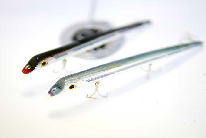 本日の使用ルアー・パラガス2種類