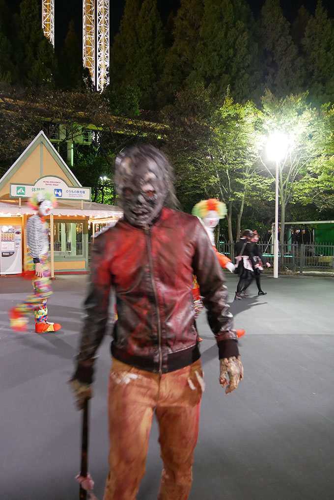 ながしまスパーランドのゾンビ