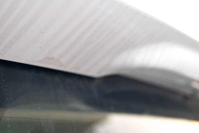 頑固な雨ジミが沢山