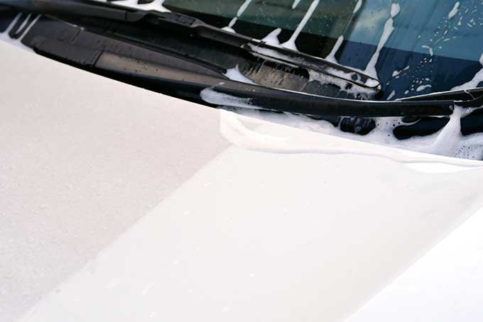 ボディをシャンプー