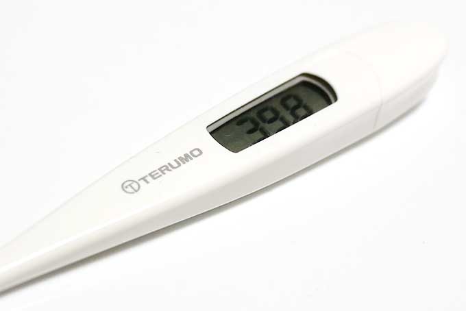 胃腸炎で続く高熱