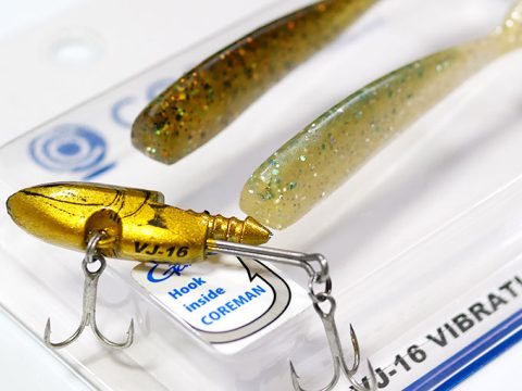 コアマンVJ-16にアルカリシャッドを真っ直ぐ刺す方法!!