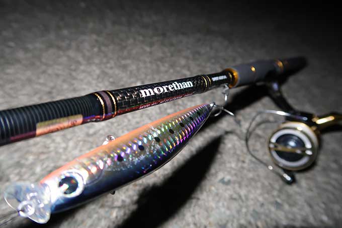 モアザン エキスパートAGS 87LMLの初釣行で大活躍!!