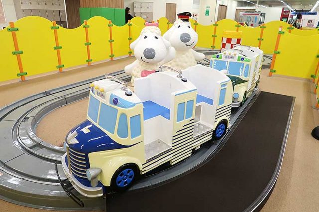 乗り物も無料!!