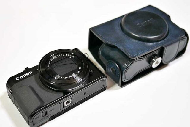 PowerShot G7 X Mark IIの純正ケース