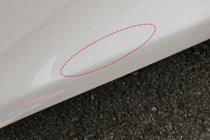 遠目から見ると殆ど分からない程に回復