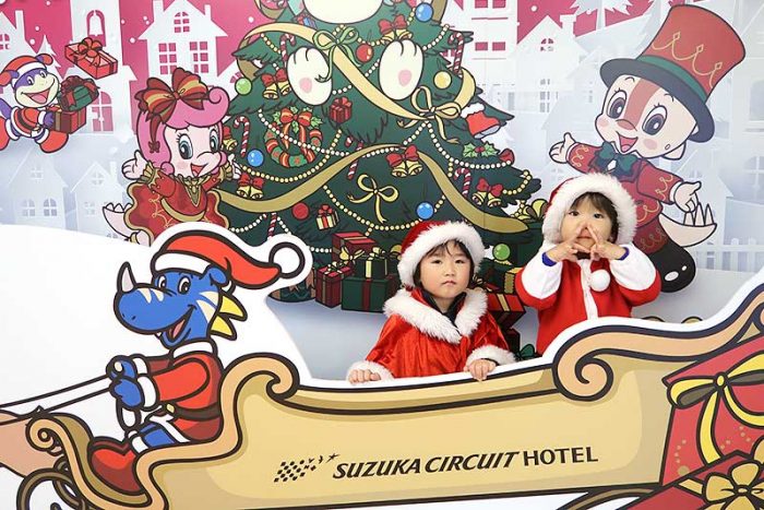 サンタの衣装でパシャリっ!!