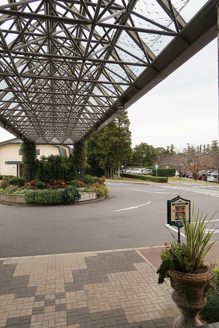 ホテルのロータリー