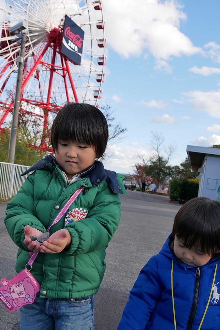観覧車は運休でした!!