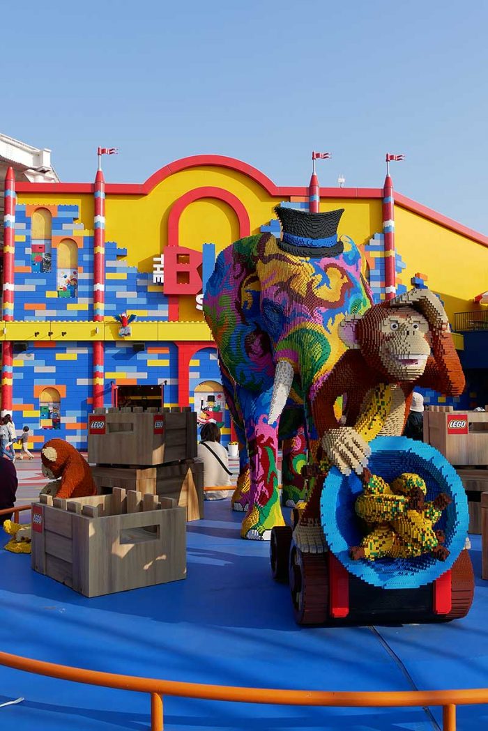 レゴで作られた動物達