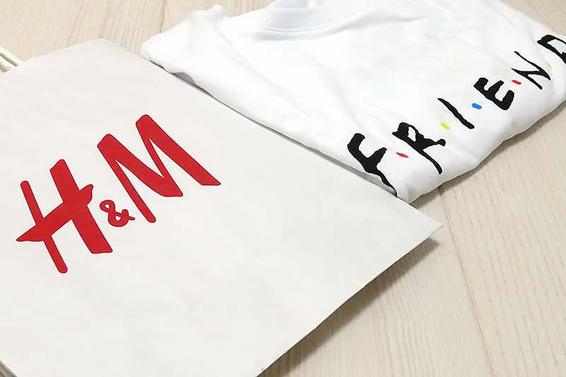 H&Mで海外ドラマ『Friends(フレンズ)』のTシャツを購入！