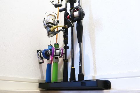 安くてオシャレな壁掛けロッドスタンドを設置しました!!