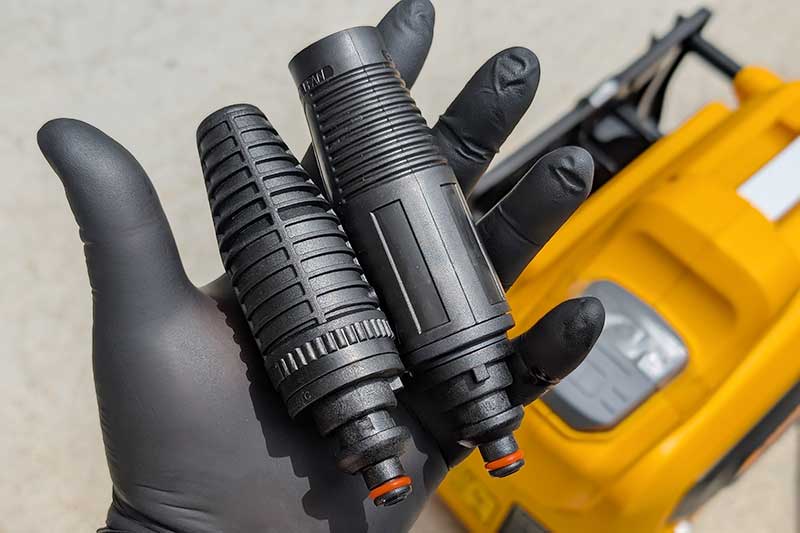 二種類のノズル