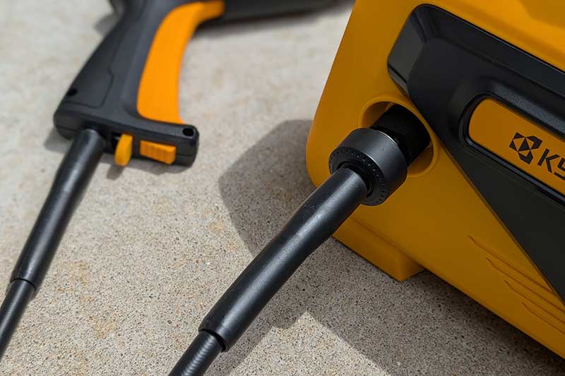 本体からガンまでのセッティング終了