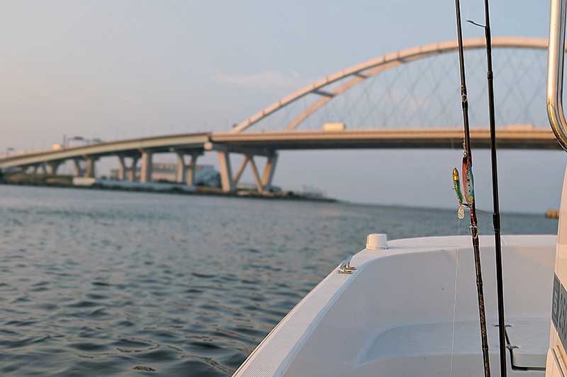 ボートに映えるVJとゼッタイ