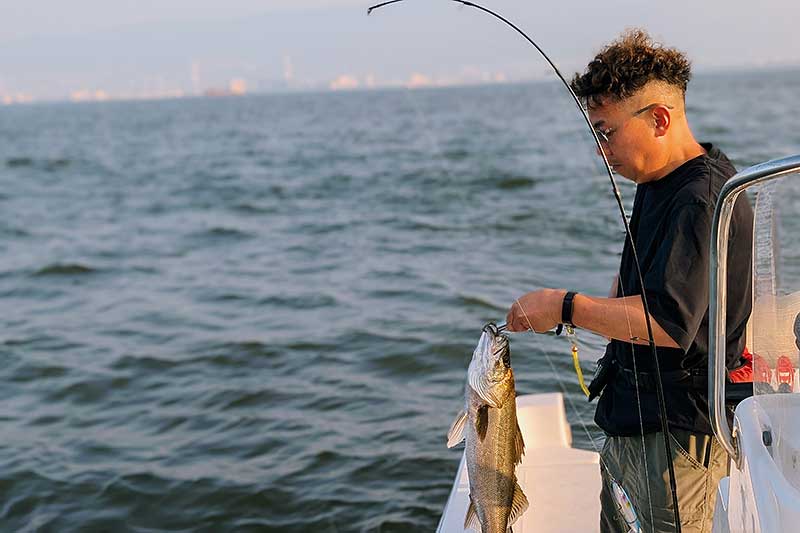らっきょうキャプテンとシーバス