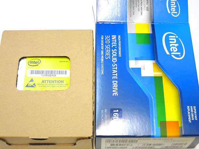 インテル/320 Series SSDSA2CW160G3K5