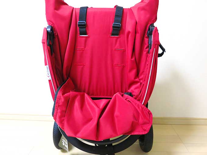 AirBuggy COCO Brake Model (エアバギーココ ブレーキモデル)・折りたたみ・背面